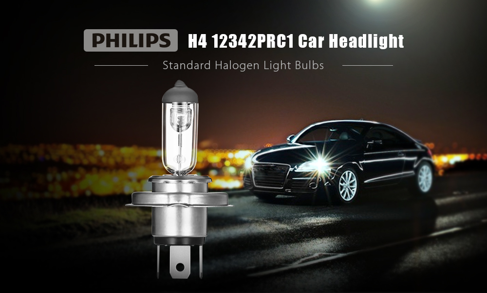 Philips 12V 55W H4 12342PRC1 Standard Car Headlight Halogen Light Bulbs Philips 12V 55W H4 12342PRC1 Standard Car Headlight Halogen Light Bulbs