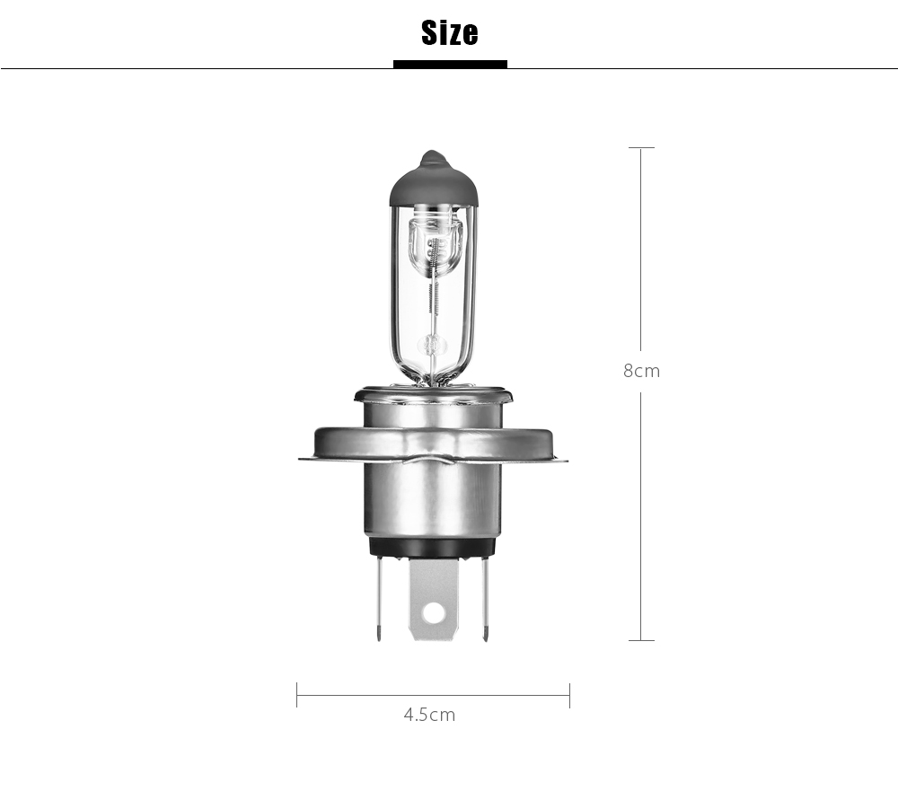 Philips 12V 55W H4 12342PRC1 Standard Car Headlight Halogen Light Bulbs Philips 12V 55W H4 12342PRC1 Standard Car Headlight Halogen Light Bulbs