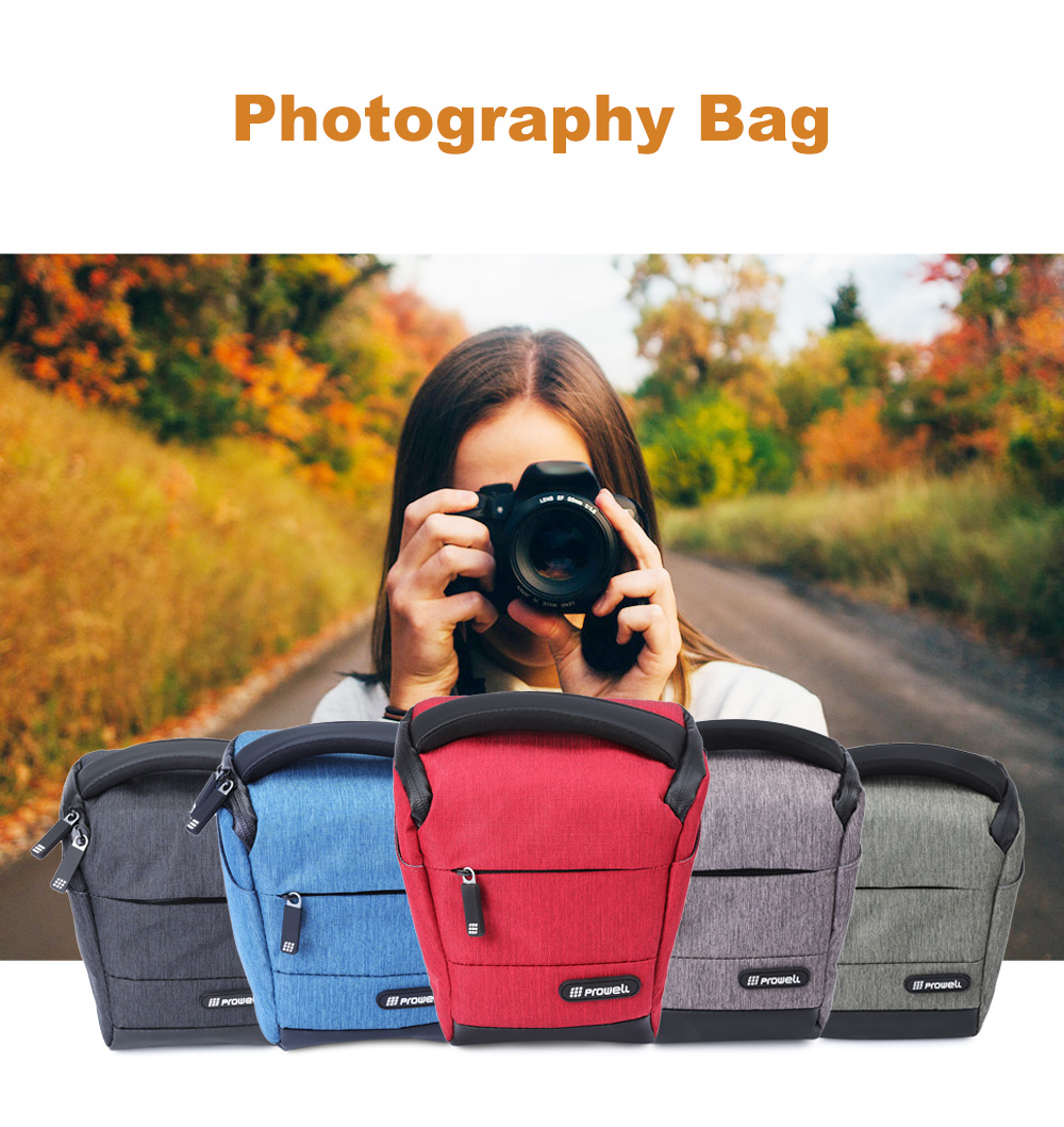 PROWELL DC22009B DSLR Camera Photography Handbag Shoulder Bag PROWELL DC22009B DSLR Camera Photography Handbag Shoulder Bag