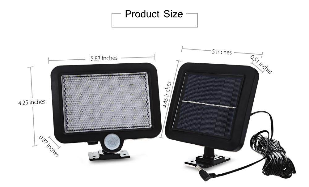 Solar Human Body Sensor Outdoor Wall Lamp Solar Human Body Sensor Outdoor Wall Lamp