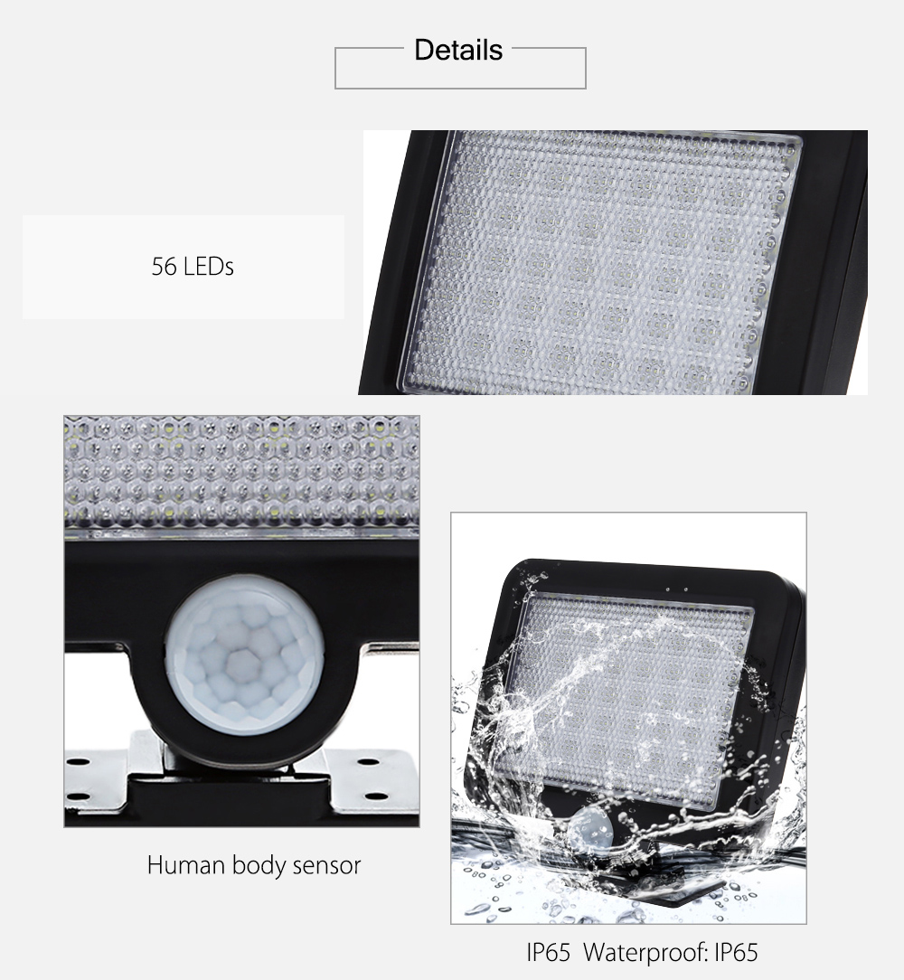 Solar Human Body Sensor Outdoor Wall Lamp Solar Human Body Sensor Outdoor Wall Lamp