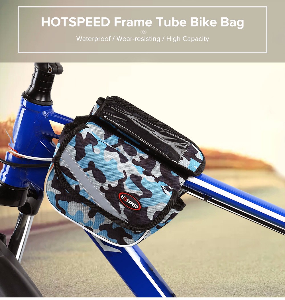 HOTSPEED Waterproof Wear-resisting Frame Tube Bike Bag