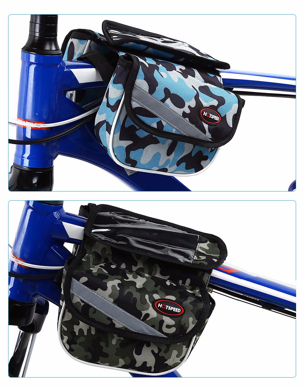 HOTSPEED Waterproof Wear-resisting Frame Tube Bike Bag