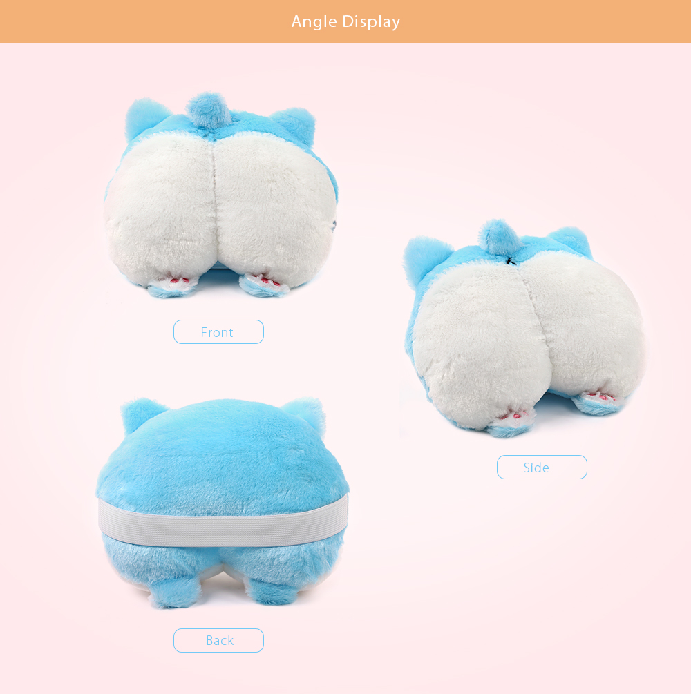 Sidiwen Cute Plush Animal Car Pillow