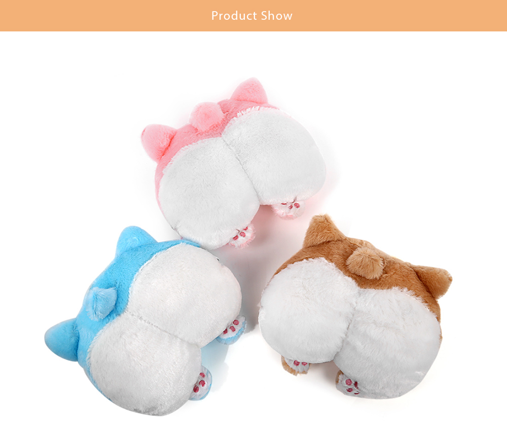 Sidiwen Cute Plush Animal Car Pillow