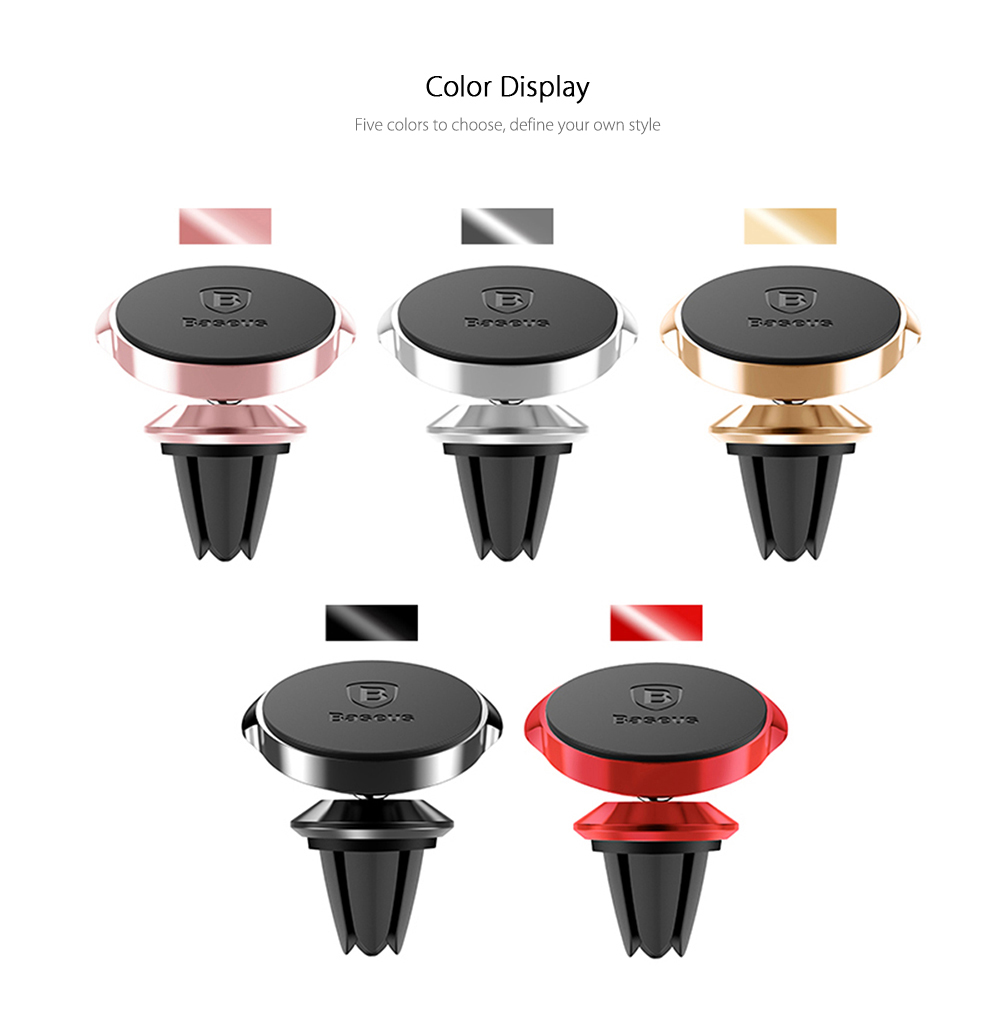 Baseus Small Ears Series Magnetic Suction Bracket Phone Holder ( Air Outlet Type )