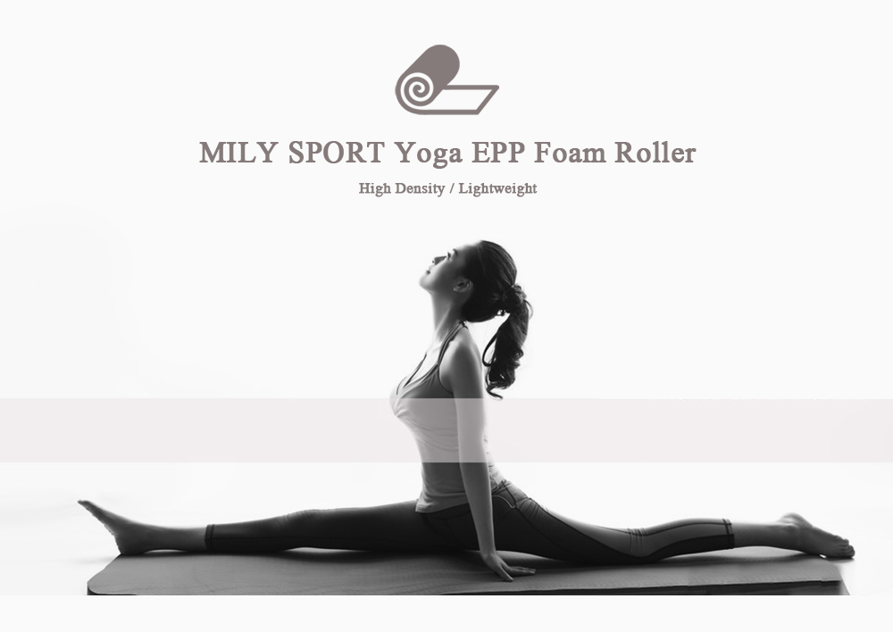 MILY SPORT Muscle Feet High Density Lightweight Yoga EPP Foam Roller for Gym Exercises Physio Massage Stretching MILY SPORT Muscle Feet High Density Lightweight Yoga EPP Foam Roller for Gym Exercises Physio Massage Stretching