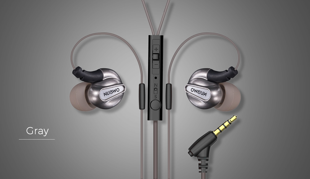 NUBWO NY58 3.5MM Stereo Wired In-ear Earphones NUBWO NY58 3.5MM Stereo Wired In-ear Earphones
