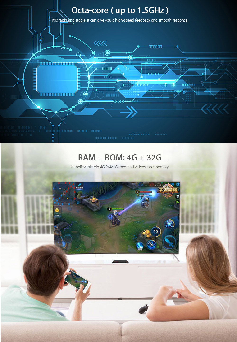 SCISHION V99 - hero Android H.265 4GB + 32GB TV Box SCISHION V99 - hero Android H.265 4GB + 32GB TV Box