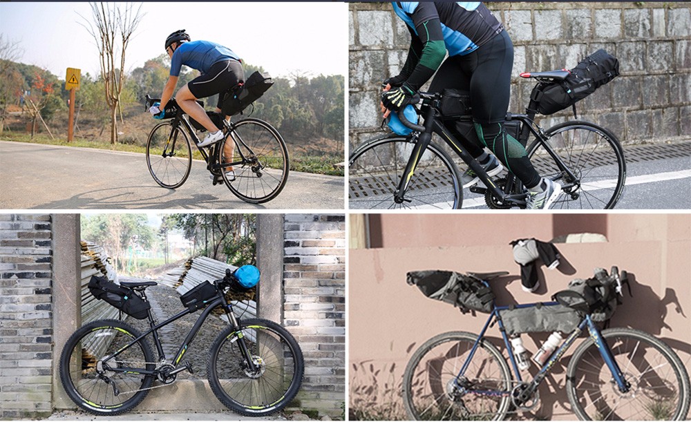 ROSWHEEL 10L MTB Cycling Bicycle Water Resistant Bike Pannier Bag Saddle Rear Seat Carrier