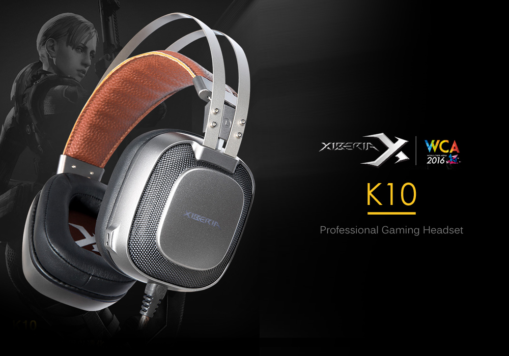 XIBERIA K10 Over-ear Gaming Headset USB PC Headphones with Colorful LED Lights XIBERIA K10 Over-ear Gaming Headset USB PC Headphones with Colorful LED Lights