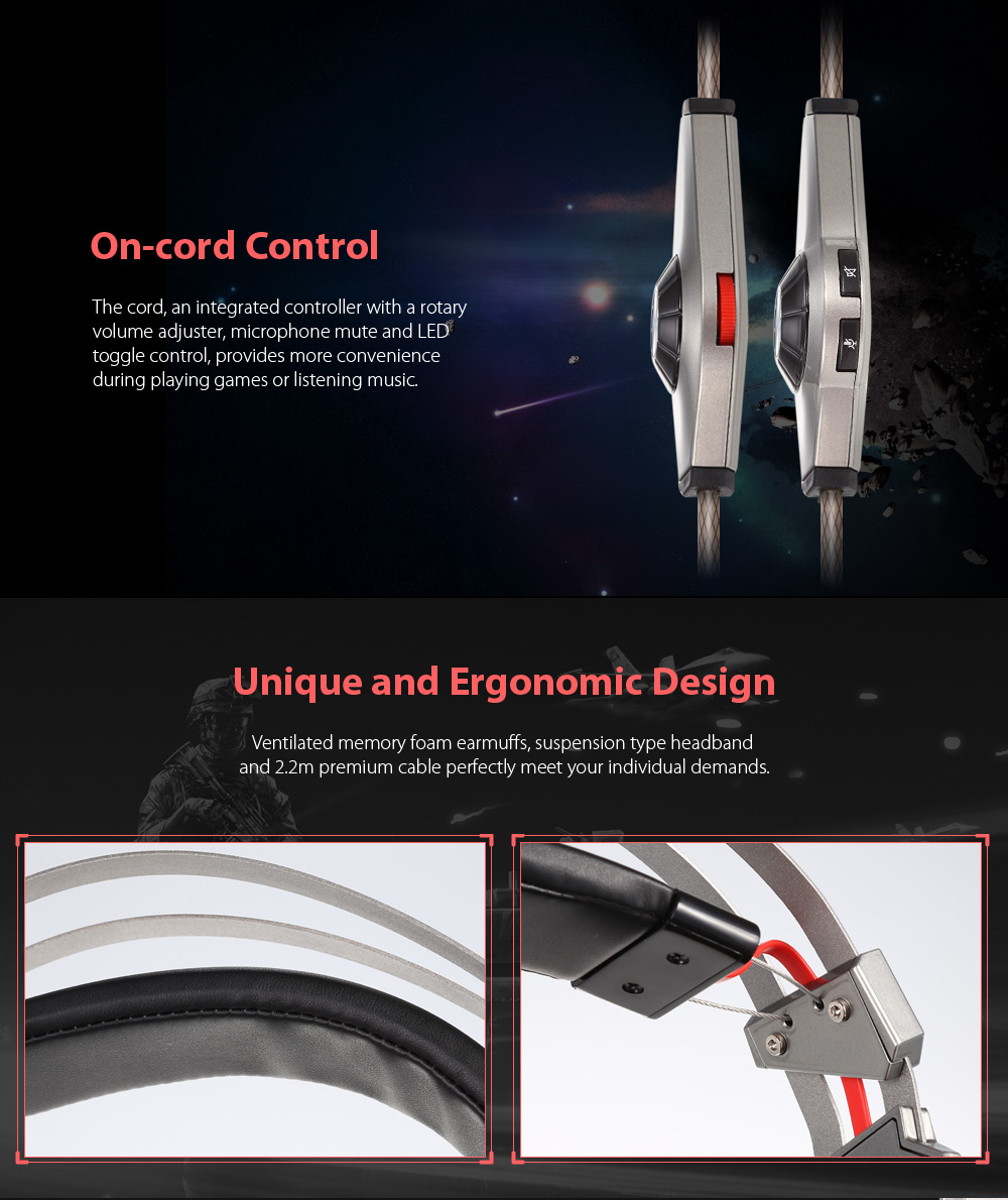 XIBERIA K5 Wired Over-ear Gaming Headset XIBERIA K5 Wired Over-ear Gaming Headset