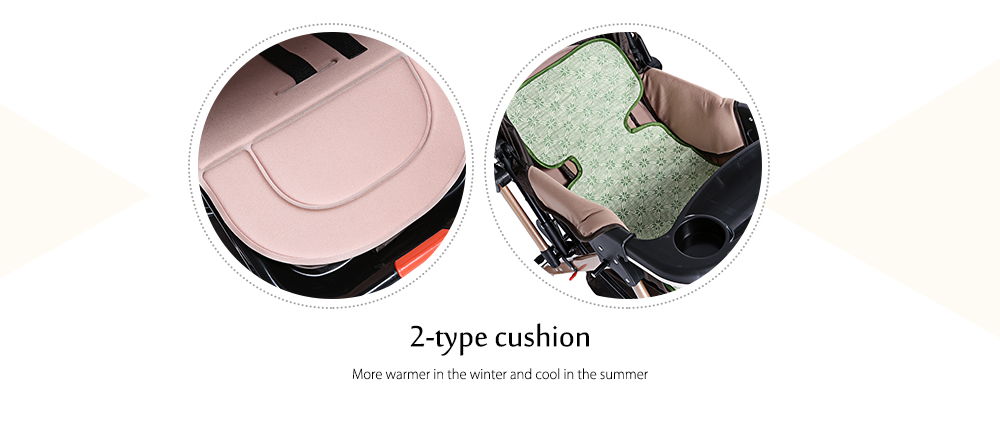 MoonSater YA - 2305 Multifunctional Stroller Baby Cart with Brake System Universal Casters MoonSater YA - 2305 Multifunctional Stroller Baby Cart with Brake System Universal Casters