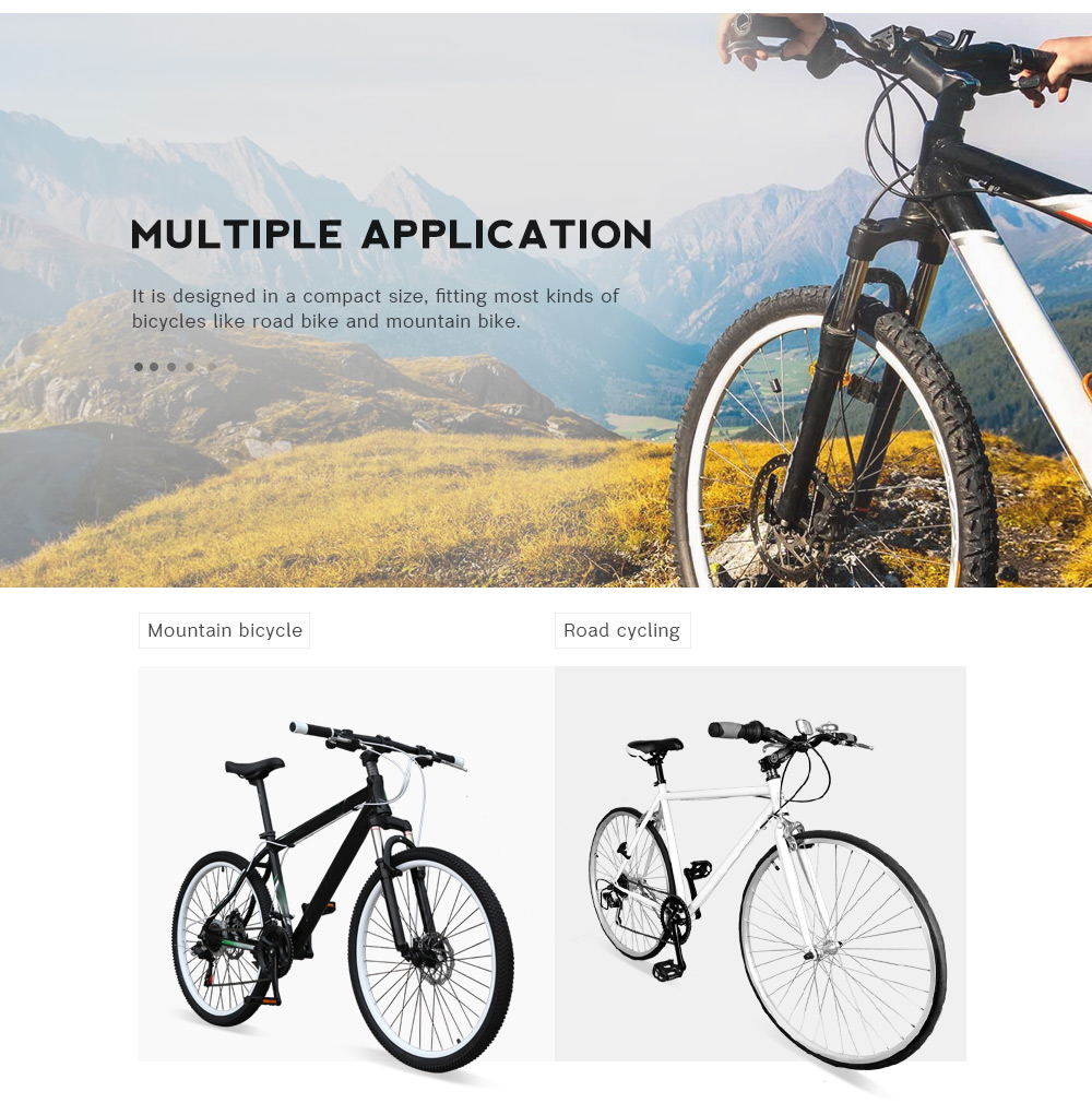 B - SOUL Cycling Saddle Bag Wedge Bicycle Seat Tail Pouch Bike Accessories