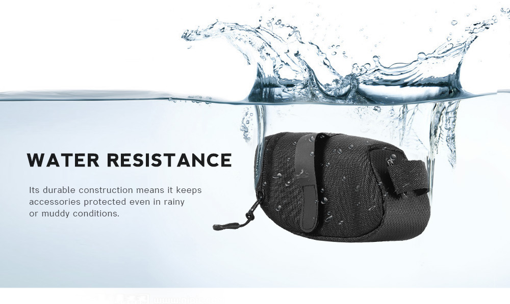 B - SOUL Cycling Saddle Bag Wedge Bicycle Seat Tail Pouch Bike Accessories