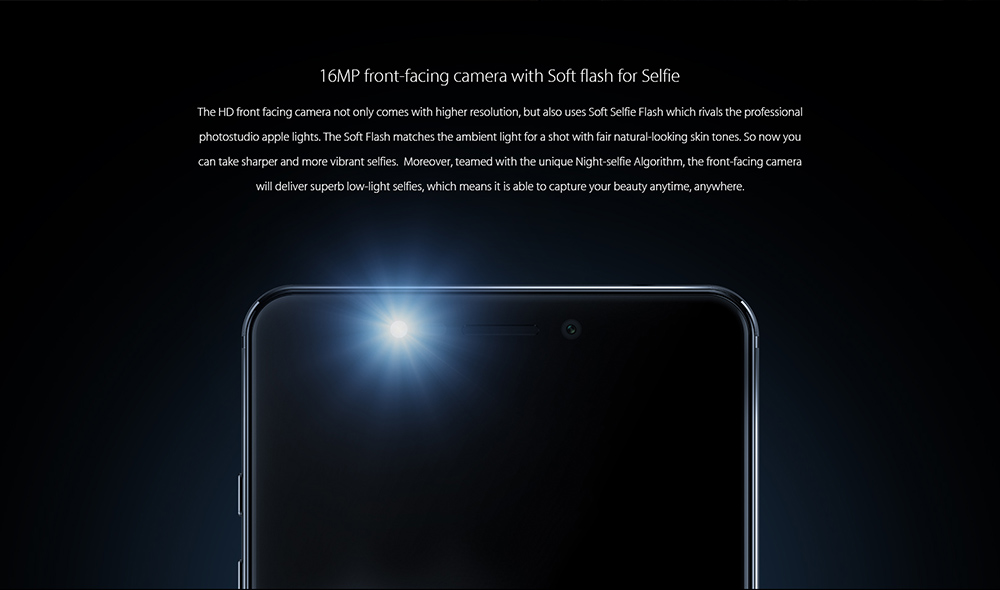 Elephone P8 4G Phablet 5.5 inch Android 7.0 Helio P25 2.5GHz Octa Core 6GB RAM 64GB ROM 21.0MP Rear Camera Fingerprint Sensor Dual Band WiFi