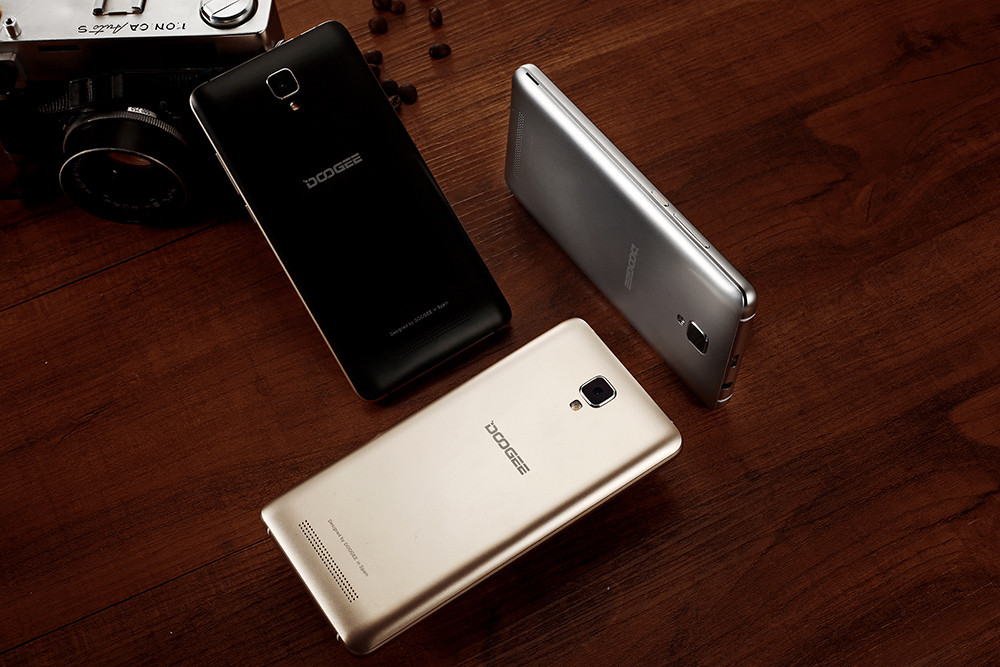 Doogee X10 3G 5.0 inch Android 6.0 Smartphone MTK6570 Dual Core 1.0GHz 512MB RAM 8GB ROM 3360mAh Battery Dual ID Account