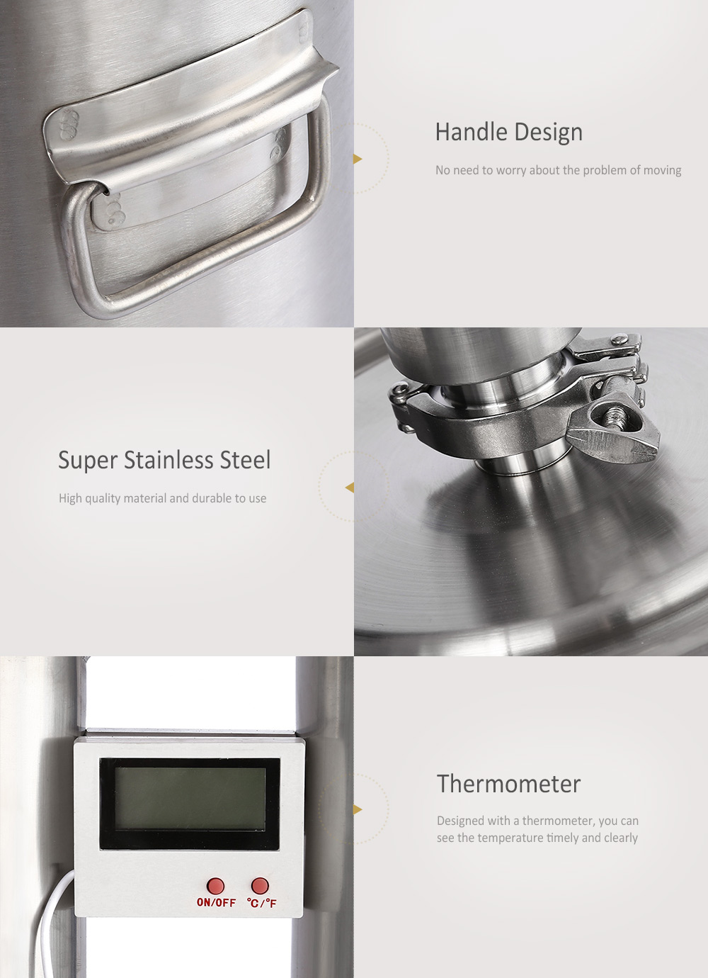 Dibosh Stainless Steel Water Alcohol Distiller Copper Tube Brewer for Vodka Whisky Brandy