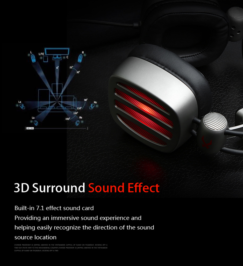 XIBERIA S21 Gaming Headset Surround Sound with Microphone Volume Control LED and Mute XIBERIA S21 Gaming Headset Surround Sound with Microphone Volume Control LED and Mute