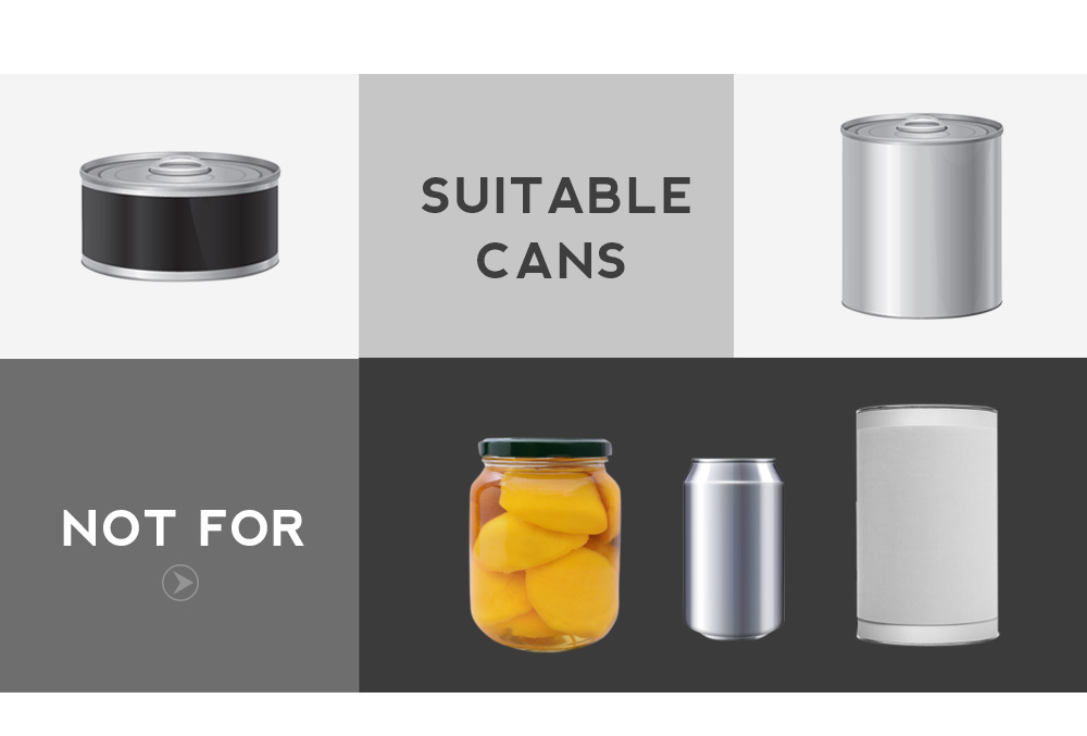 Stainless Steel Manual Can Opener with Soft Grip Handle Stainless Steel Manual Can Opener with Soft Grip Handle