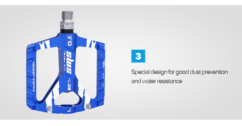 SHANMASHI Paired DU Bearing Outdoor Cycling Road Mountain Bicycle Pedal