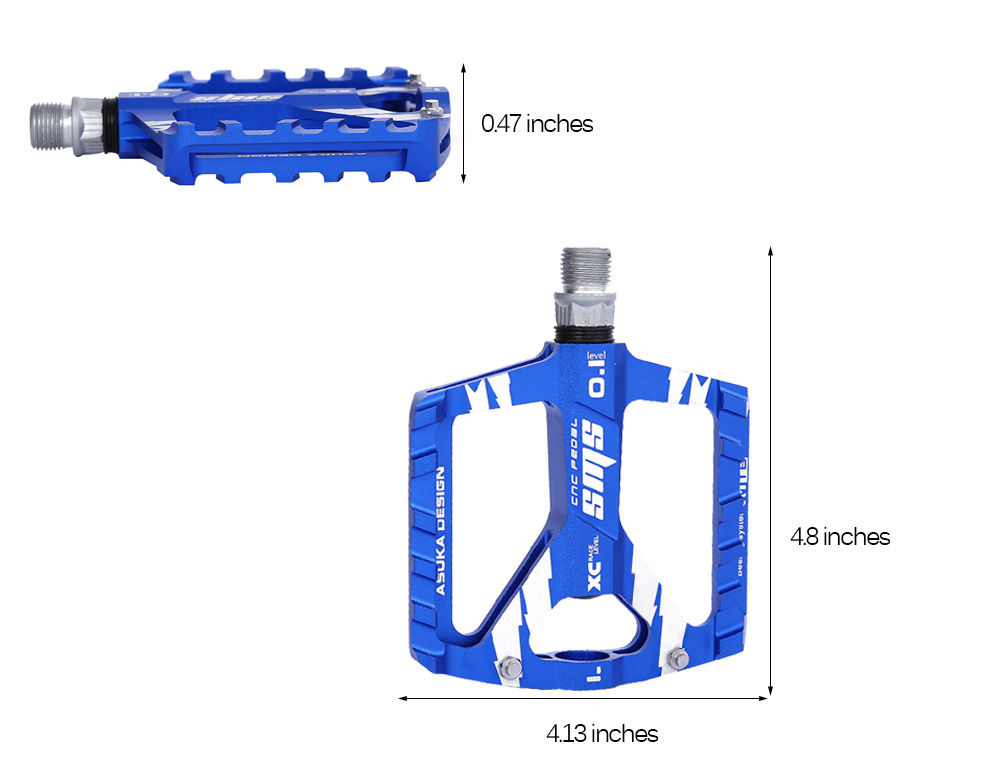SHANMASHI Paired DU Bearing Outdoor Cycling Road Mountain Bicycle Pedal