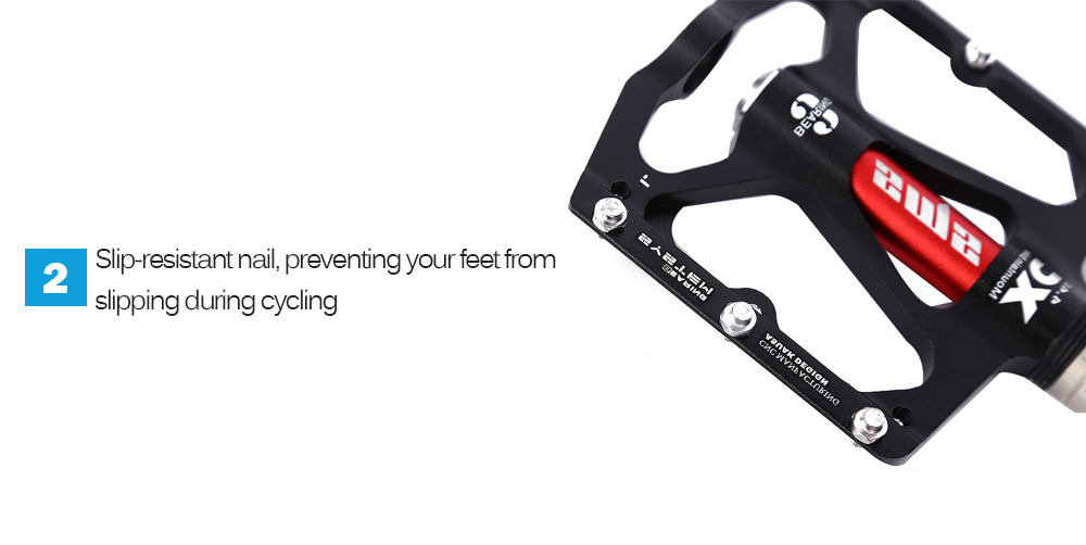 SHANMASHI Paired Aluminium Alloy 3 Bearing Road Mountain Bicycle Pedal