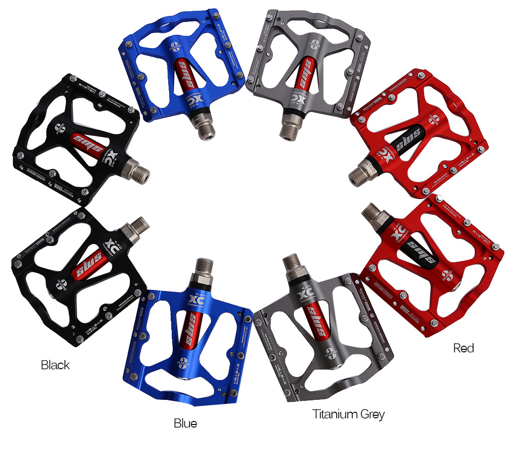 SHANMASHI Paired Aluminium Alloy 3 Bearing Road Mountain Bicycle Pedal