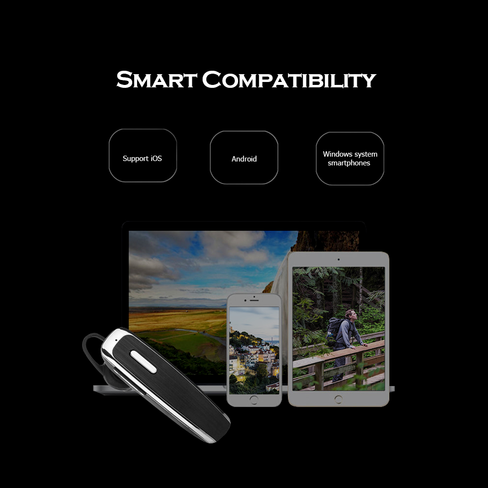 New Bee LC - B30 Bluetooth 4.0 Earbud Car Business Earphone with Subsidiary Headset Cable Noise Canceling New Bee LC - B30 Bluetooth 4.0 Earbud Car Business Earphone with Subsidiary Headset Cable Noise Canceling