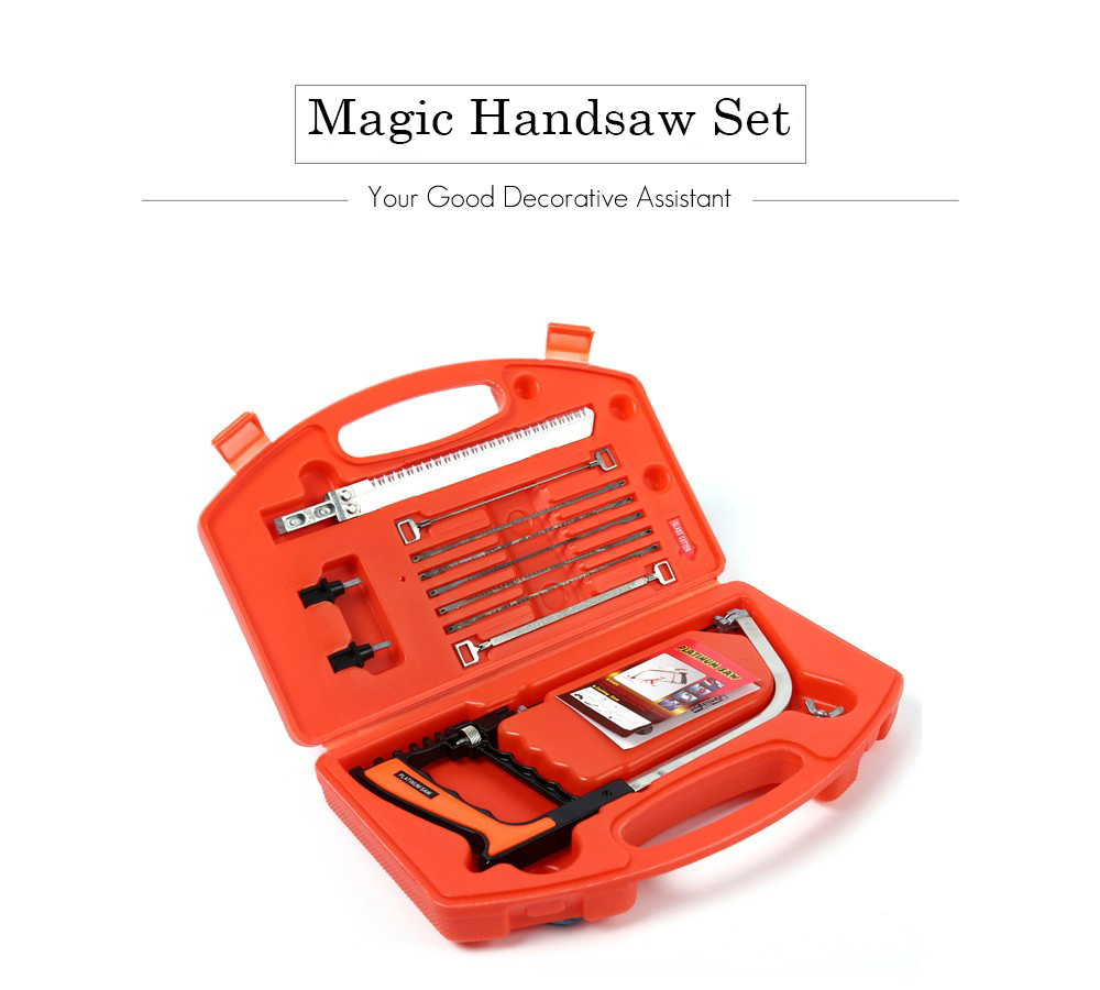 11 in 1 Magic Handsaw Set Multi-purpose DIY Hand Bow Saw for Wood Working Kitchen