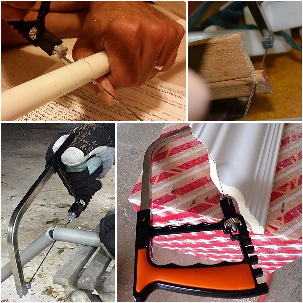 11 in 1 Magic Handsaw Set Multi-purpose DIY Hand Bow Saw for Wood Working Kitchen