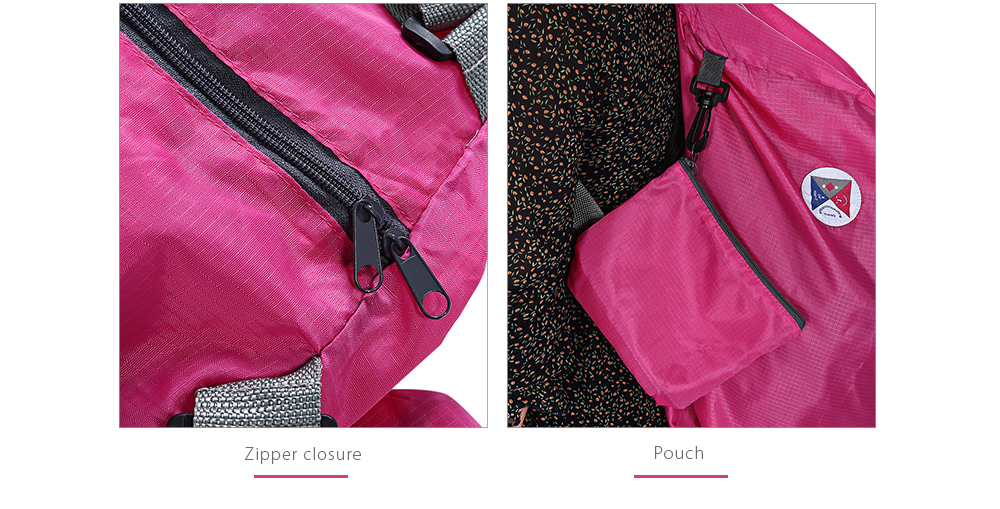 Guapabien Foldable Multiple Carry Ways Light Portable Travel Storage Bag Small Pouch Guapabien Foldable Multiple Carry Ways Light Portable Travel Storage Bag Small Pouch