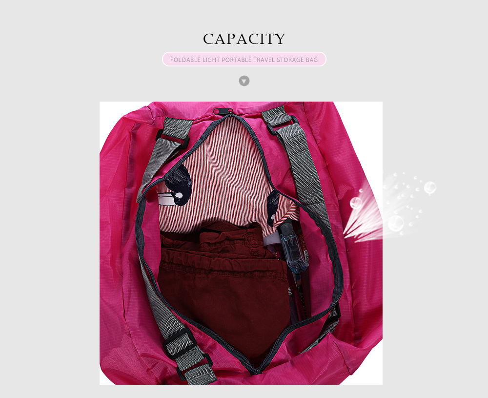 Guapabien Foldable Multiple Carry Ways Light Portable Travel Storage Bag Small Pouch Guapabien Foldable Multiple Carry Ways Light Portable Travel Storage Bag Small Pouch