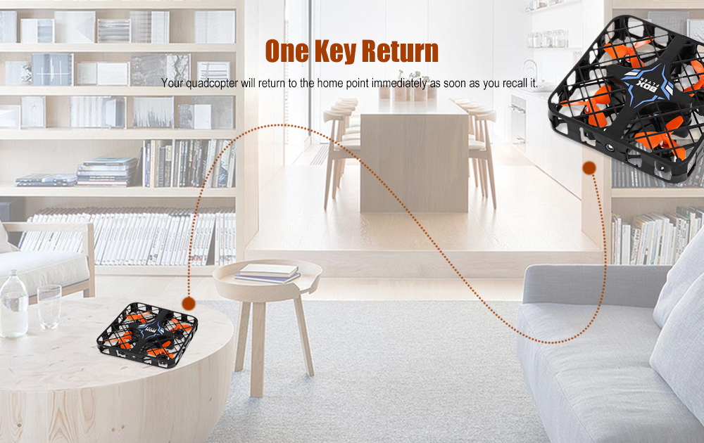 1602 Micro Mesh RC Quadcopter RTF 2.4GHz 4CH 6-axis Gyro / One Key Return / Headless Mode 1602 Micro Mesh RC Quadcopter RTF 2.4GHz 4CH 6-axis Gyro / One Key Return / Headless Mode