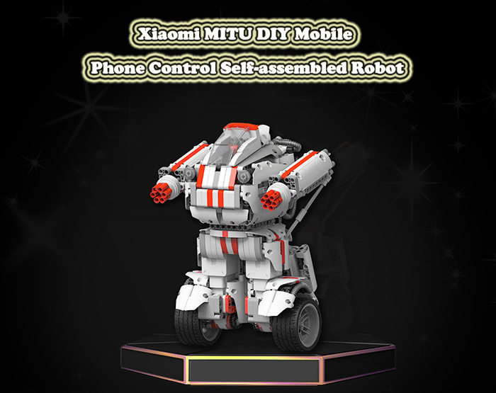 Xiaomi MITU DIY Mobile Phone Control Self-assembled Robot Building Block Toy Xiaomi MITU DIY Mobile Phone Control Self-assembled Robot Building Block Toy