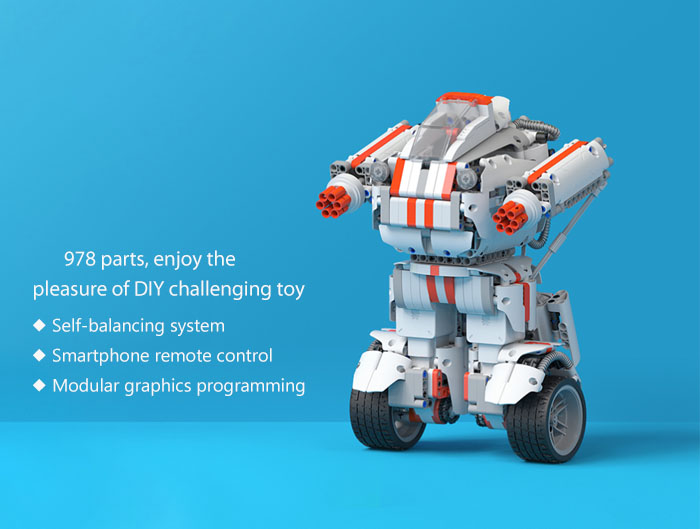 Xiaomi MITU DIY Mobile Phone Control Self-assembled Robot Building Block Toy Xiaomi MITU DIY Mobile Phone Control Self-assembled Robot Building Block Toy
