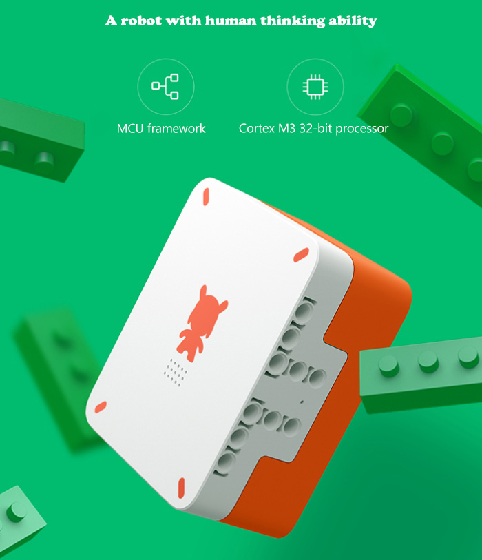 Xiaomi MITU DIY Mobile Phone Control Self-assembled Robot Building Block Toy Xiaomi MITU DIY Mobile Phone Control Self-assembled Robot Building Block Toy