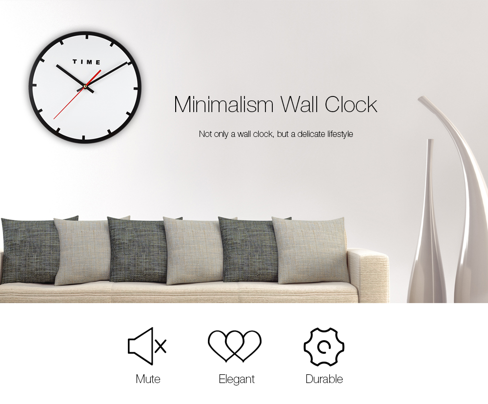 M.Sparkling Acrylic Minimalism Mute Wall Clock for Home Office M.Sparkling Acrylic Minimalism Mute Wall Clock for Home Office