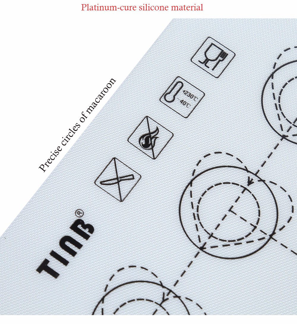 TinB Multipurpose Silicone Baking Mat TinB Multipurpose Silicone Baking Mat