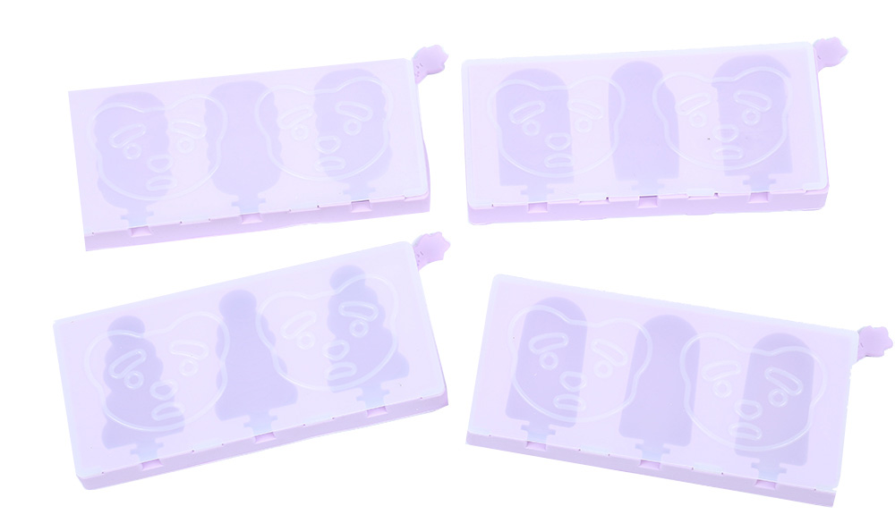 TinB DIY Silicone Ice Cream Mold with Dust Cover TinB DIY Silicone Ice Cream Mold with Dust Cover