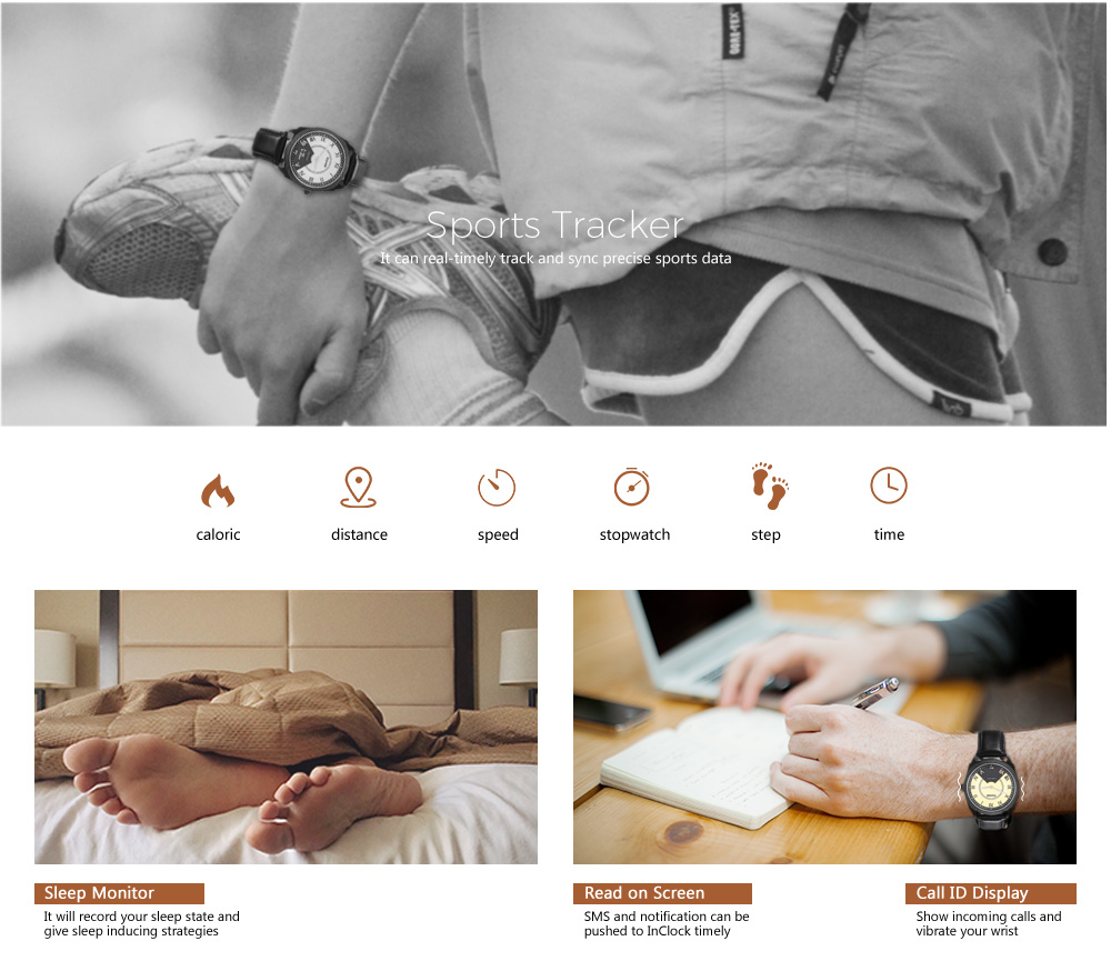 INCHOR InClock Blood Measure Smart Watch Heart Rate Monitor Wristwatch INCHOR InClock Blood Measure Smart Watch Heart Rate Monitor Wristwatch