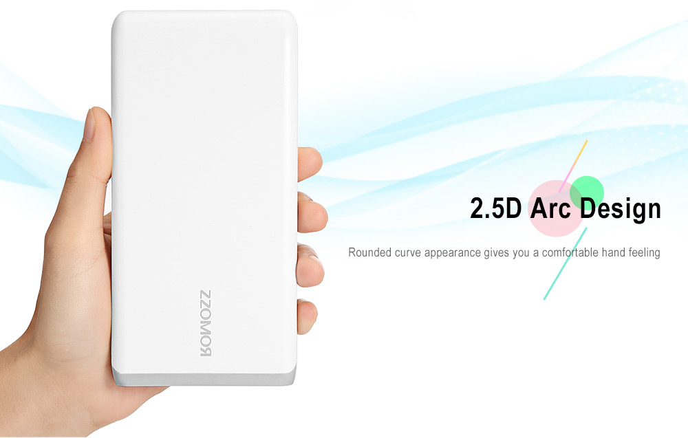ROMOSS Arrow 10 10000mAh Portable Power Bank 2.1A Fast Charging Dual USB External Battery Charger