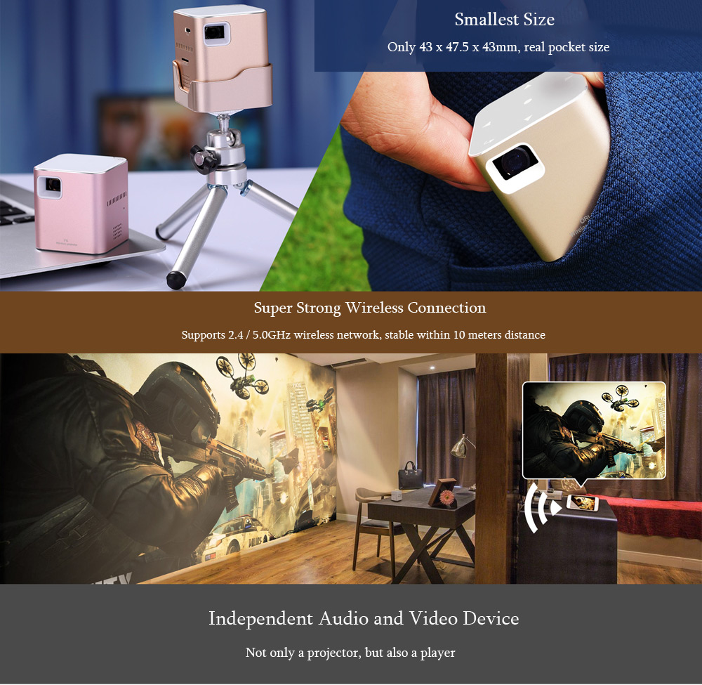 P6 Projector 1080P for Home Cinema P6 Projector 1080P for Home Cinema