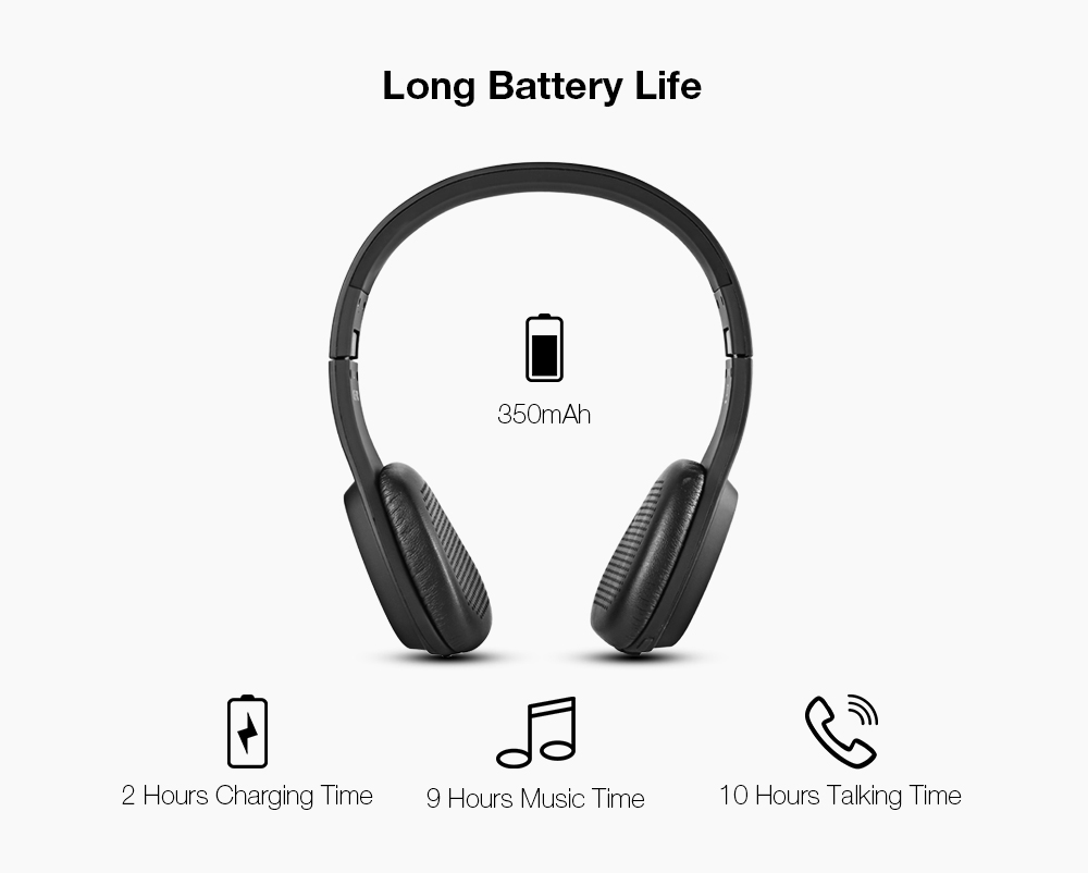 ONMUC L5 Wireless Foldable Touch Controlled Bluetooth Headphones Stretchable Headband ONMUC L5 Wireless Foldable Touch Controlled Bluetooth Headphones Stretchable Headband