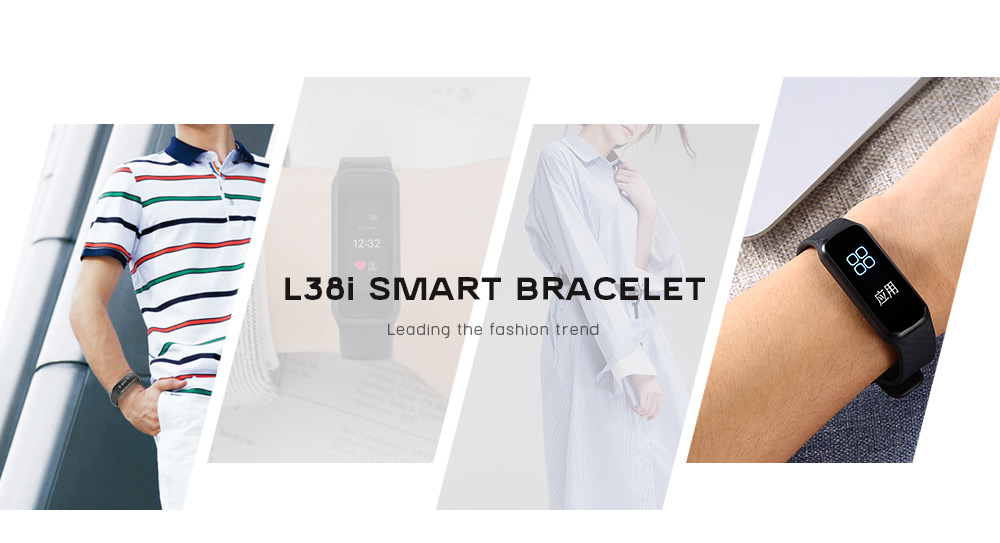 L38i Colorful TFT Screen Heart Rate Monitor Smart Bracelet L38i Colorful TFT Screen Heart Rate Monitor Smart Bracelet