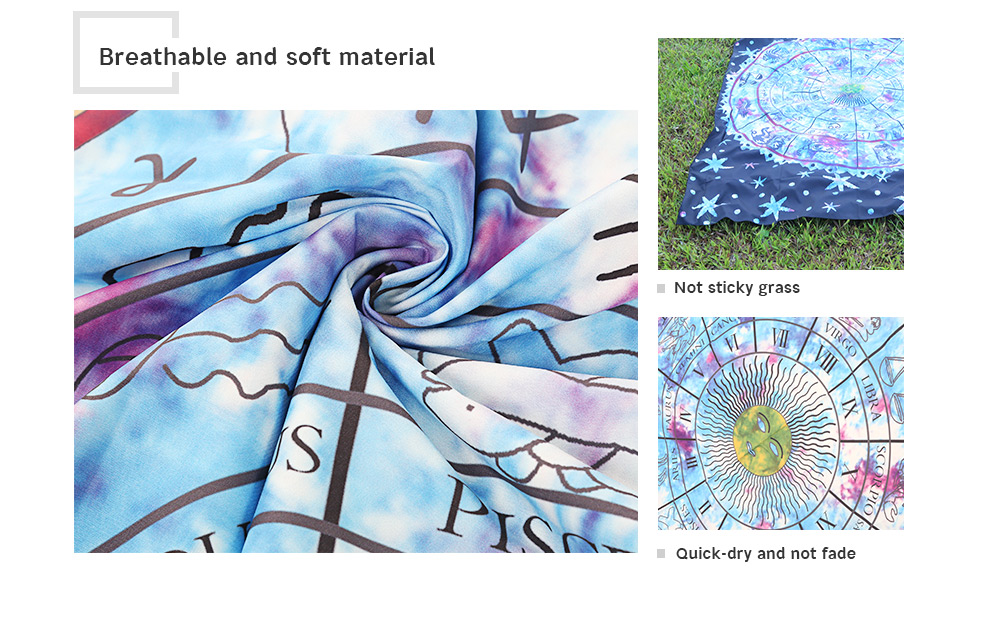 200 x 148cm Mysterious Constellation Printed Tapestry Summer Beach Towel Mat 200 x 148cm Mysterious Constellation Printed Tapestry Summer Beach Towel Mat
