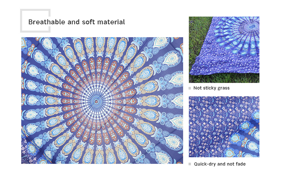 200 x 148cm Bohemian Style Thin Chiffon Beach Towel Wall Hanging Home Decor 200 x 148cm Bohemian Style Thin Chiffon Beach Towel Wall Hanging Home Decor