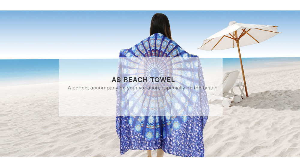 200 x 148cm Bohemian Style Thin Chiffon Beach Towel Wall Hanging Home Decor 200 x 148cm Bohemian Style Thin Chiffon Beach Towel Wall Hanging Home Decor