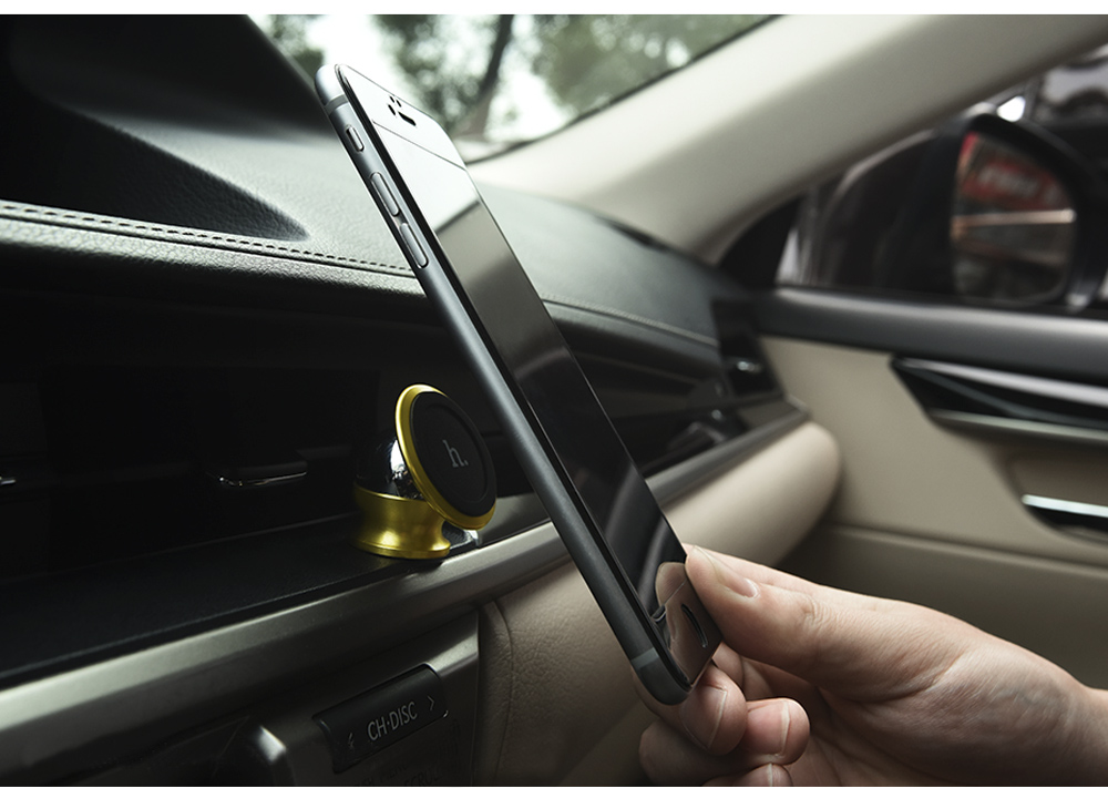 HOCO CA6 Creative Magnetic Car Phone Holder Mount Stand Bracket 360 Degree Rotation Adhesive Type HOCO CA6 Creative Magnetic Car Phone Holder Mount Stand Bracket 360 Degree Rotation Adhesive Type