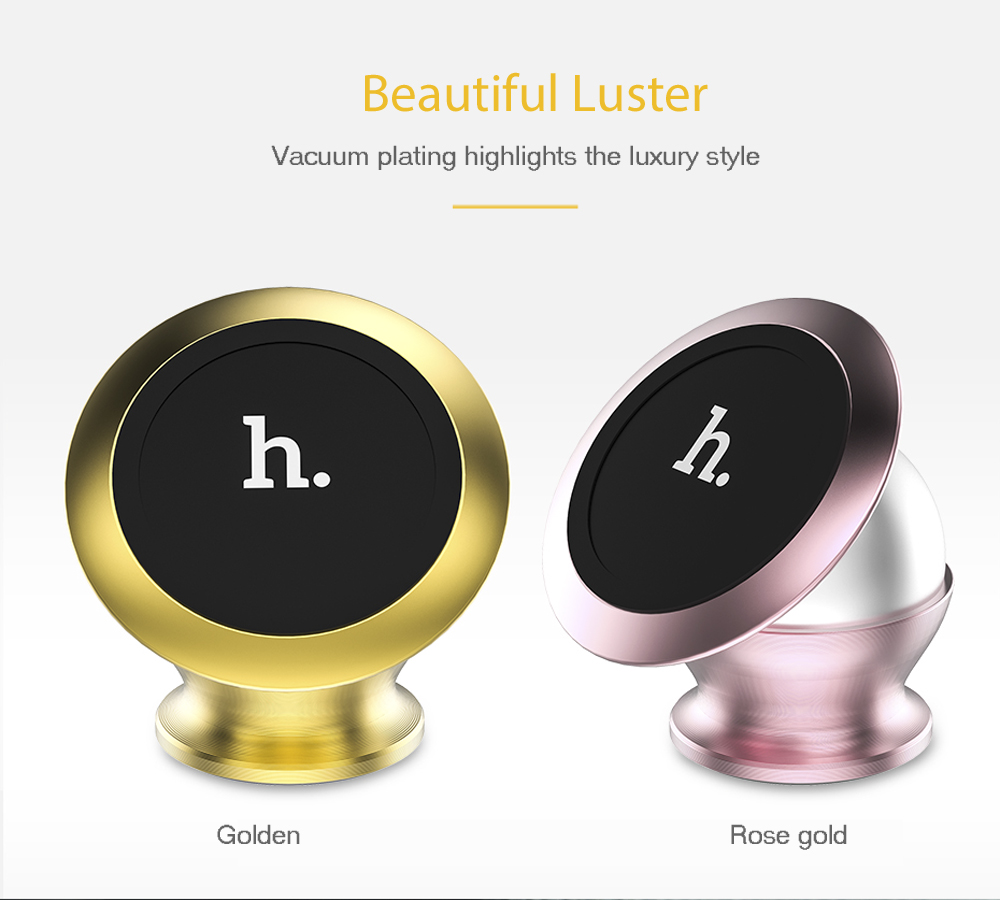 HOCO CA6 Creative Magnetic Car Phone Holder Mount Stand Bracket 360 Degree Rotation Adhesive Type HOCO CA6 Creative Magnetic Car Phone Holder Mount Stand Bracket 360 Degree Rotation Adhesive Type